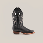 Rush - Black Short Shaft Boots - Narrow Square Toe (E316) - Gomez Western Wear
