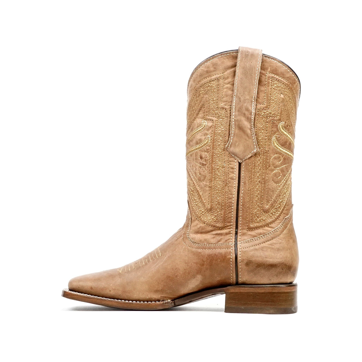 Sierra Fawn Cowboy Boots - Square Toe (E917) - Gomez Western Wear