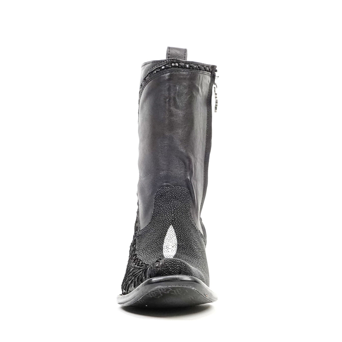 Stingray & Python Short Boots - Narrow Square Toe - Gomez Western Wear
