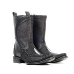 Stingray & Python Short Boots - Narrow Square Toe - Gomez Western Wear