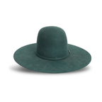 Tacchino - 6X Open Crown Hat - Deep Green - Gomez Western Wear