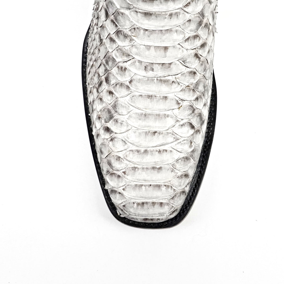 Tanner Python Boots - Natural - Cutter Toe (PN26) - Gomez Western Wear