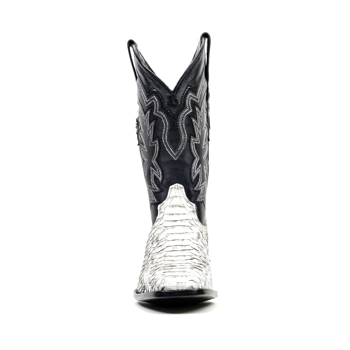 Tanner Python Boots - Natural - Cutter Toe (PN26) - Gomez Western Wear