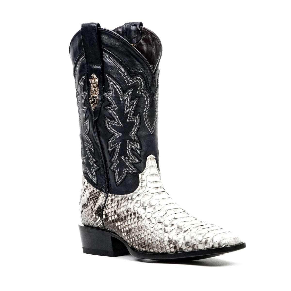 Tanner Python Boots - Natural - Cutter Toe (PN26) - Gomez Western Wear