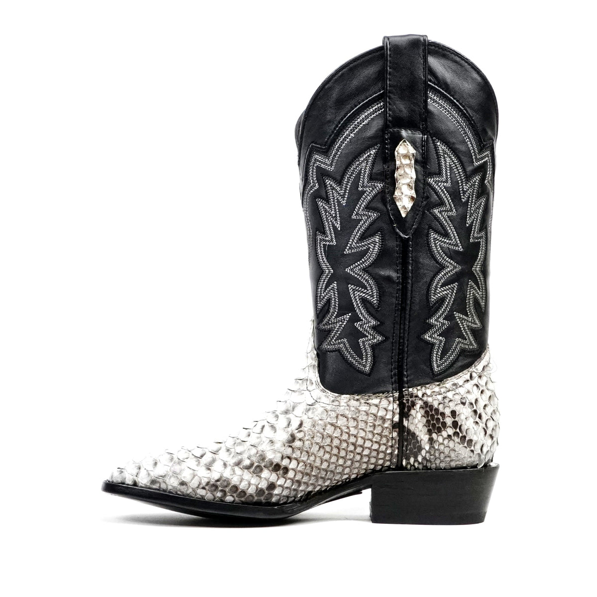 Tanner Python Boots - Natural - Cutter Toe (PN26) - Gomez Western Wear