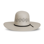 TC Hats - 100X Straw Open Crown Hat - 2 Diamonds - Gomez Western Wear