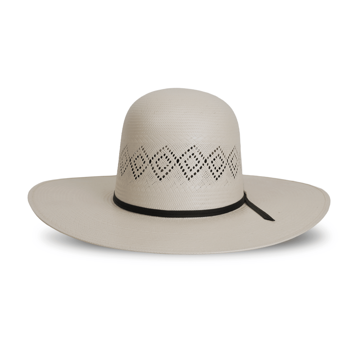 TC Hats - 100X Straw Open Crown Hat - 2 Diamonds - Gomez Western Wear