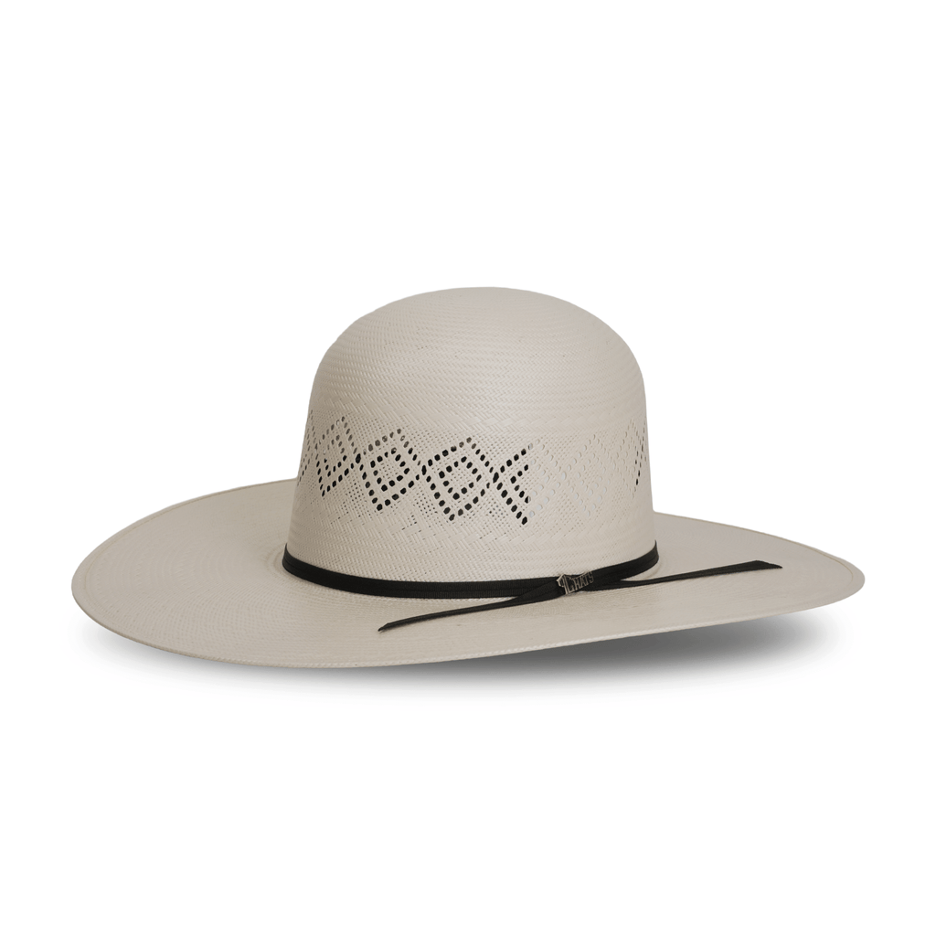 TC Hats - 100X Straw Open Crown Hat - 2 Diamonds - Gomez Western Wear