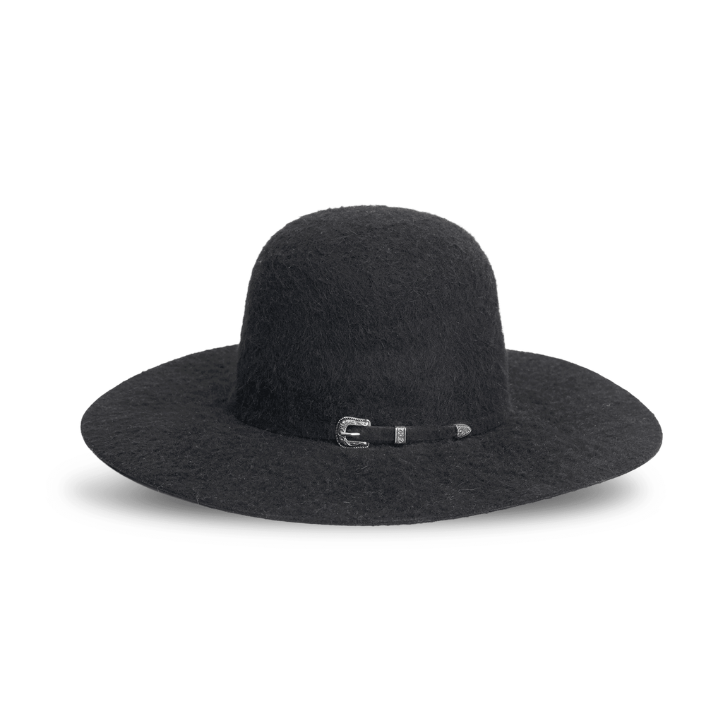 TC Hats - 25X Open Crown Grizzly Hat - Black - Gomez Western Wear