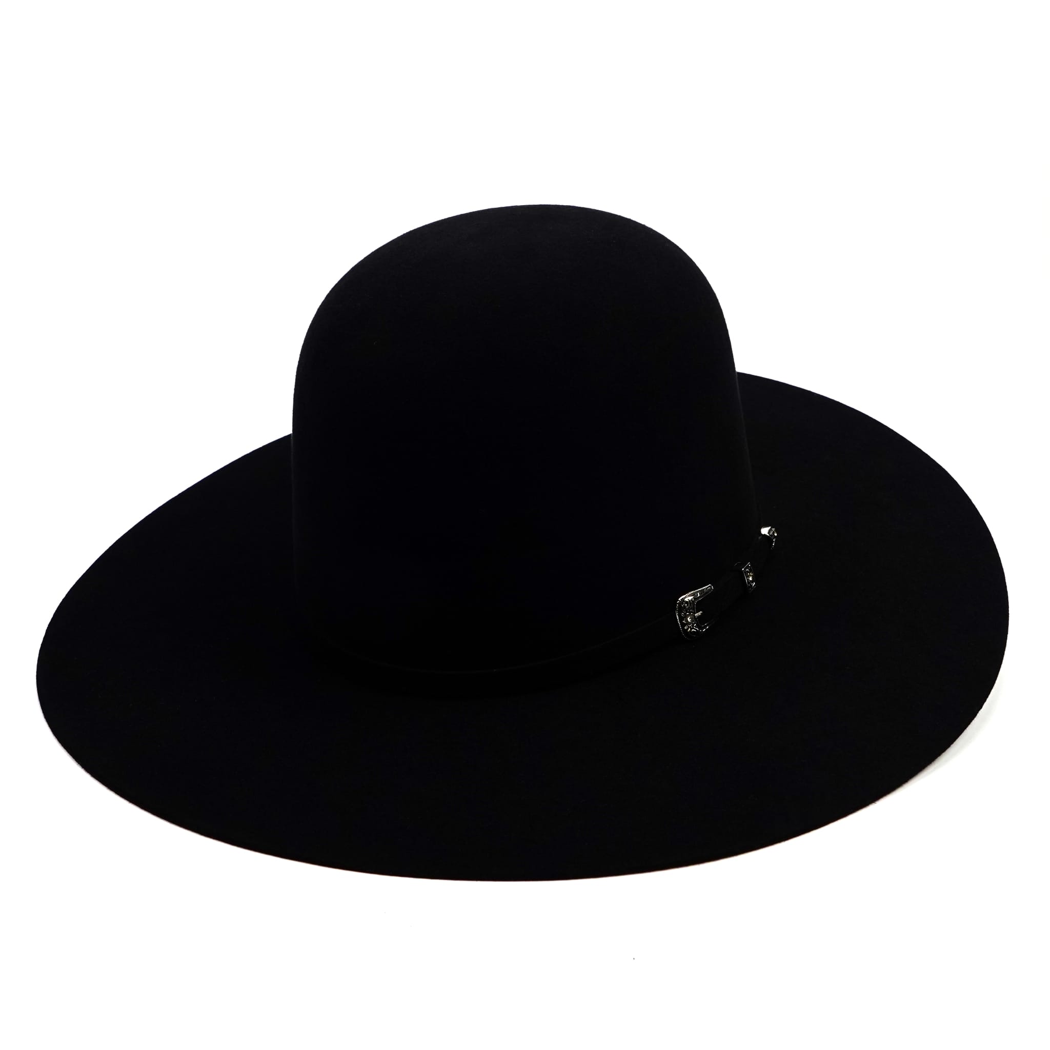 TC Hats Texanas TC TC Hats - 20X Open Crown Hat - Black