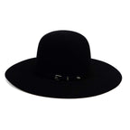 TC Hats Texanas TC TC Hats - 20X Open Crown Hat - Black