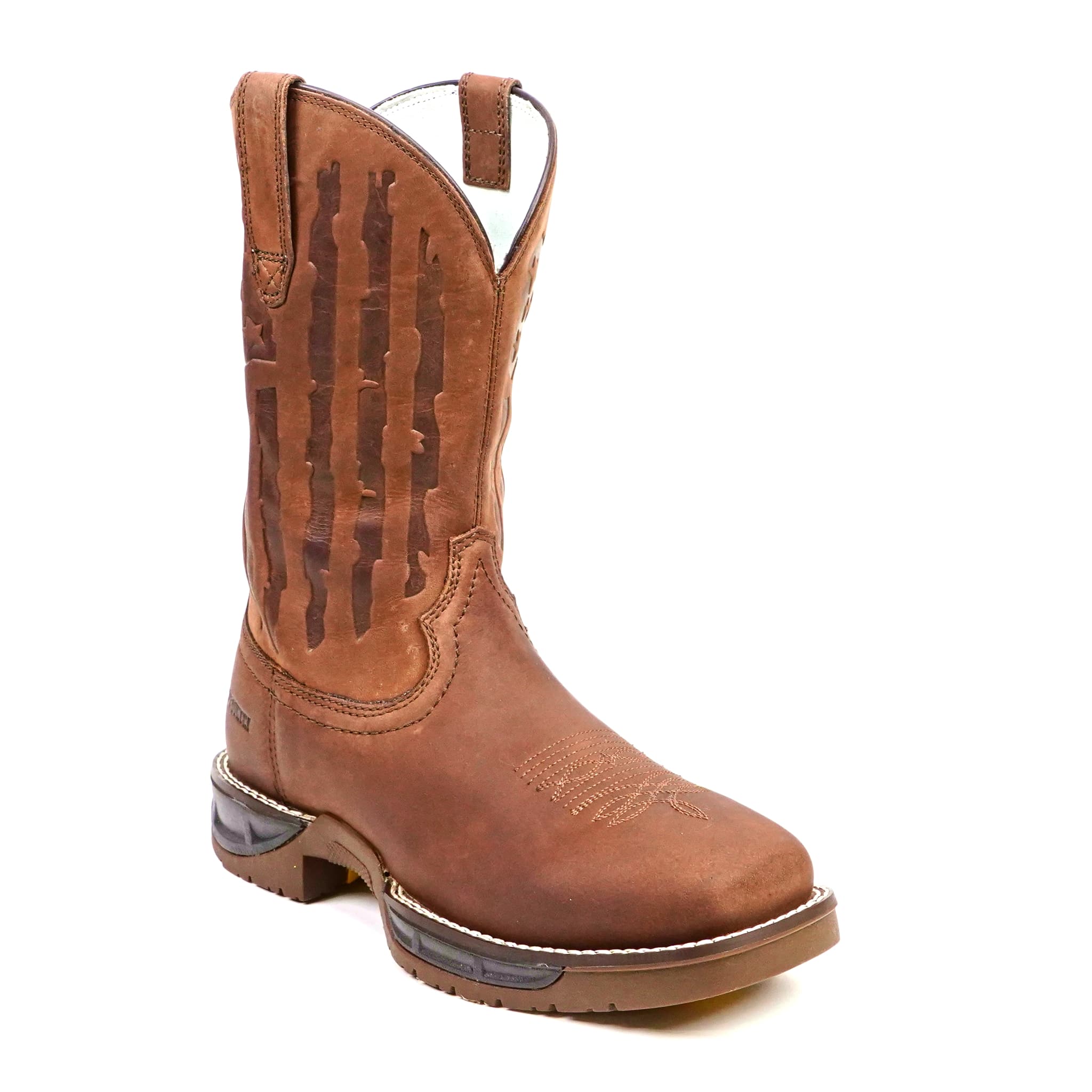 Texas Country Bota Trabajo TC Texas Country - Chocolate Brown Work Boot - Soft Toe (TC005)