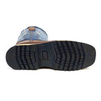 Texas Country Bota Trabajo TC Texas Country - Dark Tan Work Boots - Steel Toe (E1700)