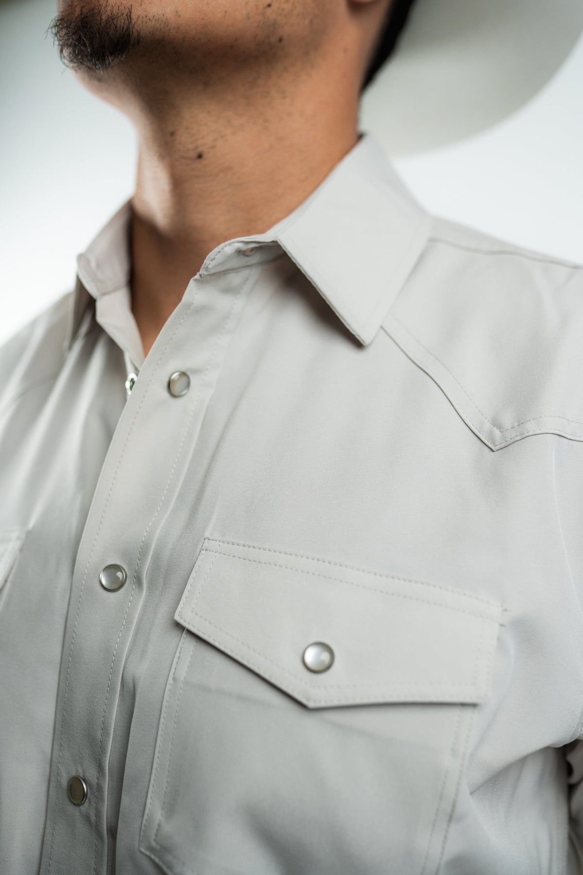 Texas Country - Solid Sand Pearl Snap Short Sleeve Shirt (RT102S/T) - Gomez Western Wear