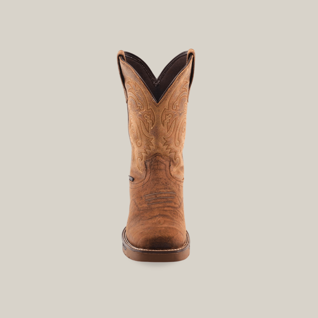 Texas Country - Tan Brown Work Boots - Composite Toe (241447) - Gomez Western Wear
