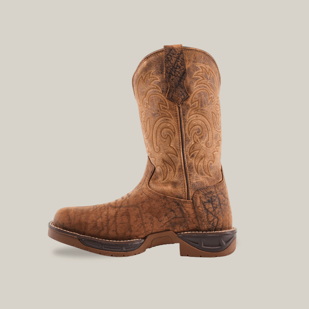 Texas Country - Tan Brown Work Boots - Composite Toe (241447) - Gomez Western Wear
