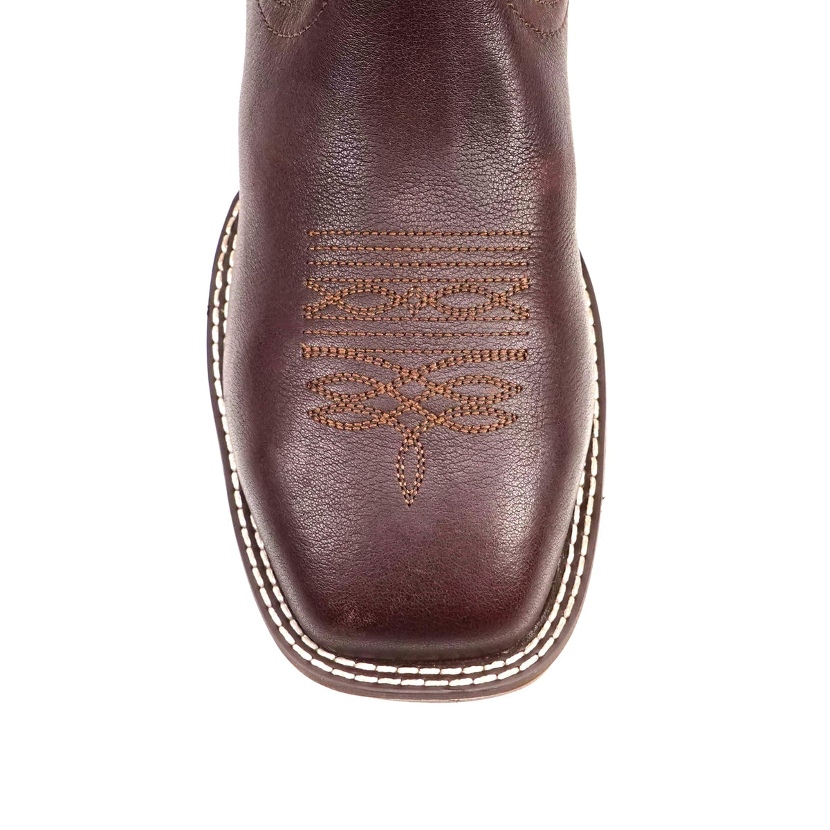 Texas Country - Thunder Chestnut Work Boots - Composite Toe (TC006) - Gomez Western Wear