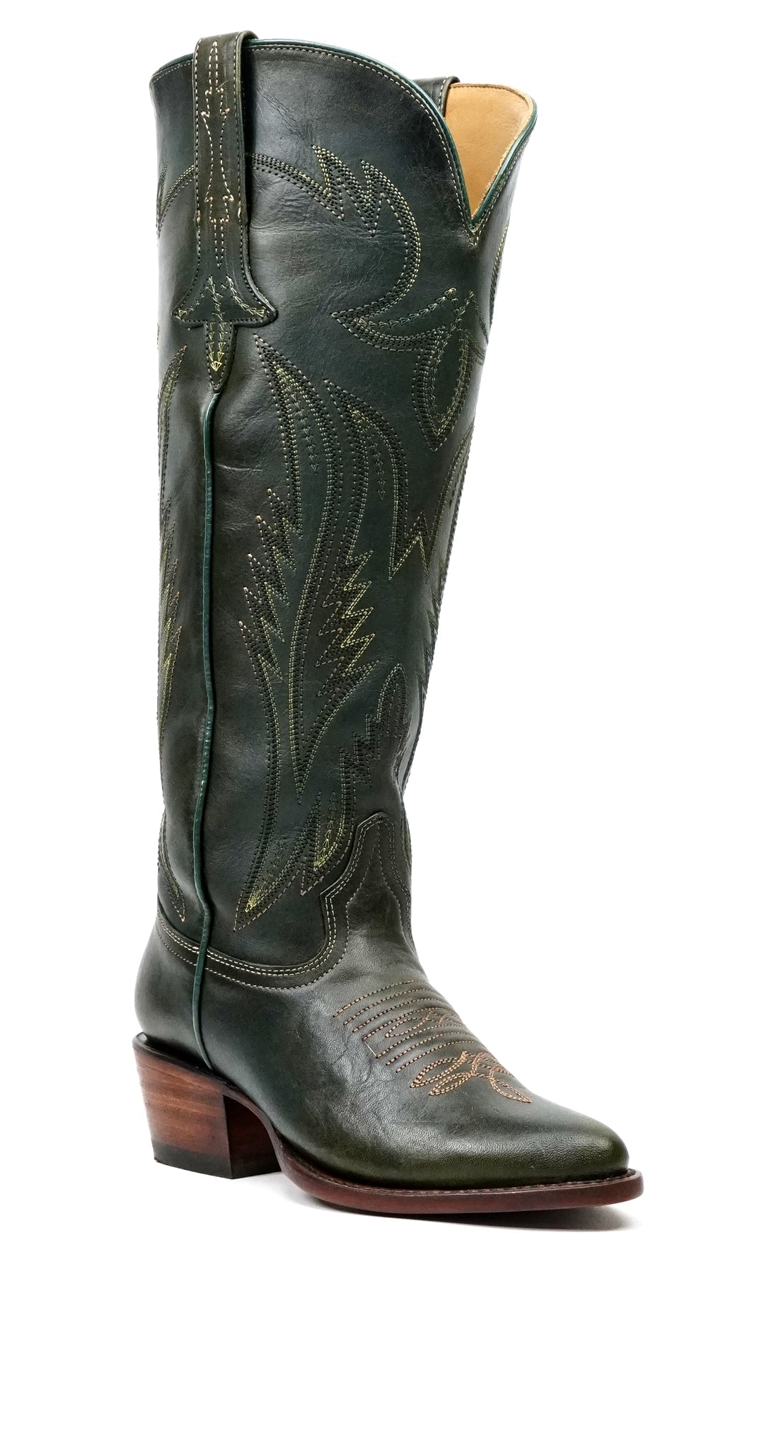 The Moet - Forest Green - Gomez Western Wear