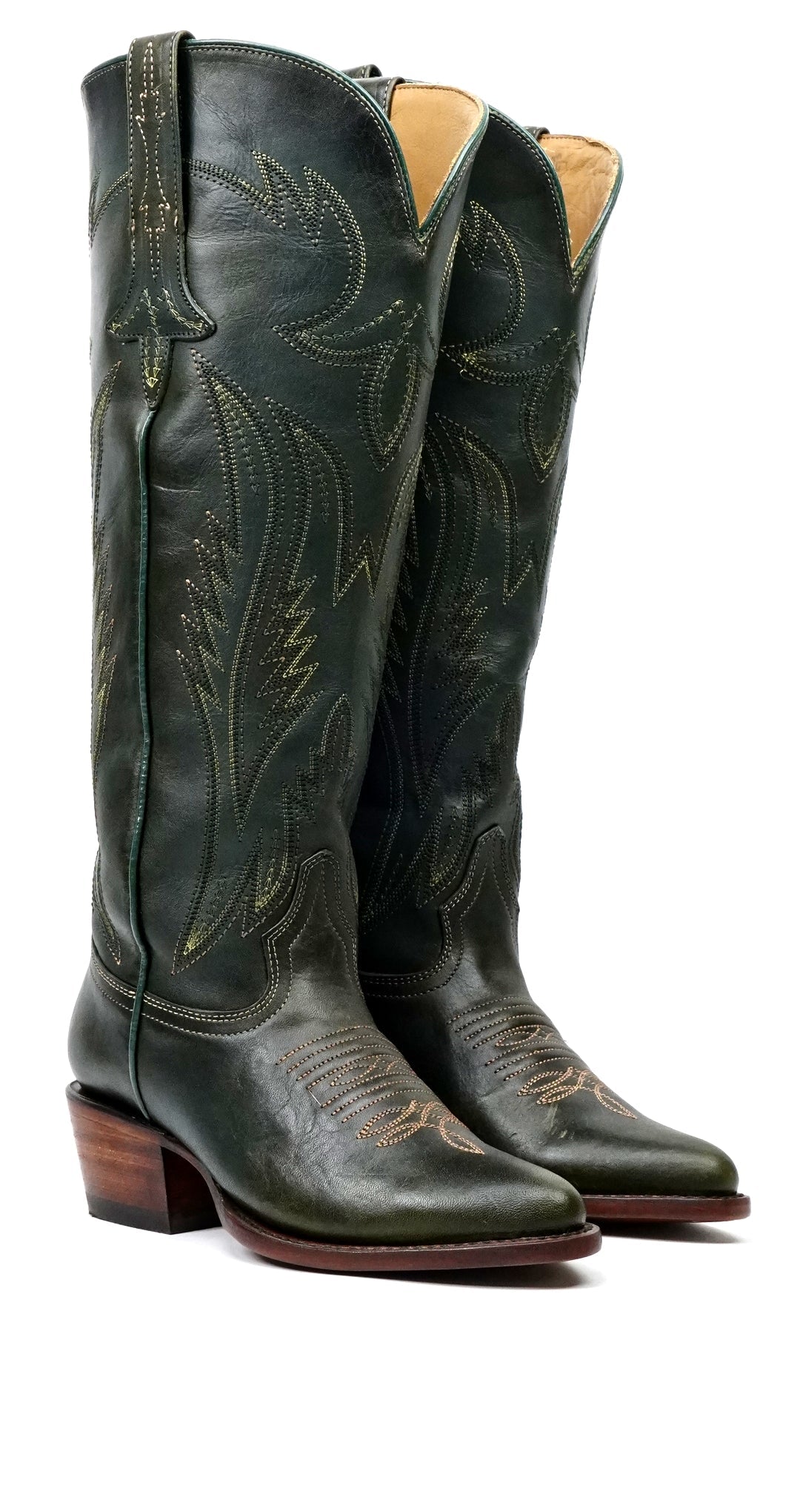 The Moet - Forest Green - Gomez Western Wear