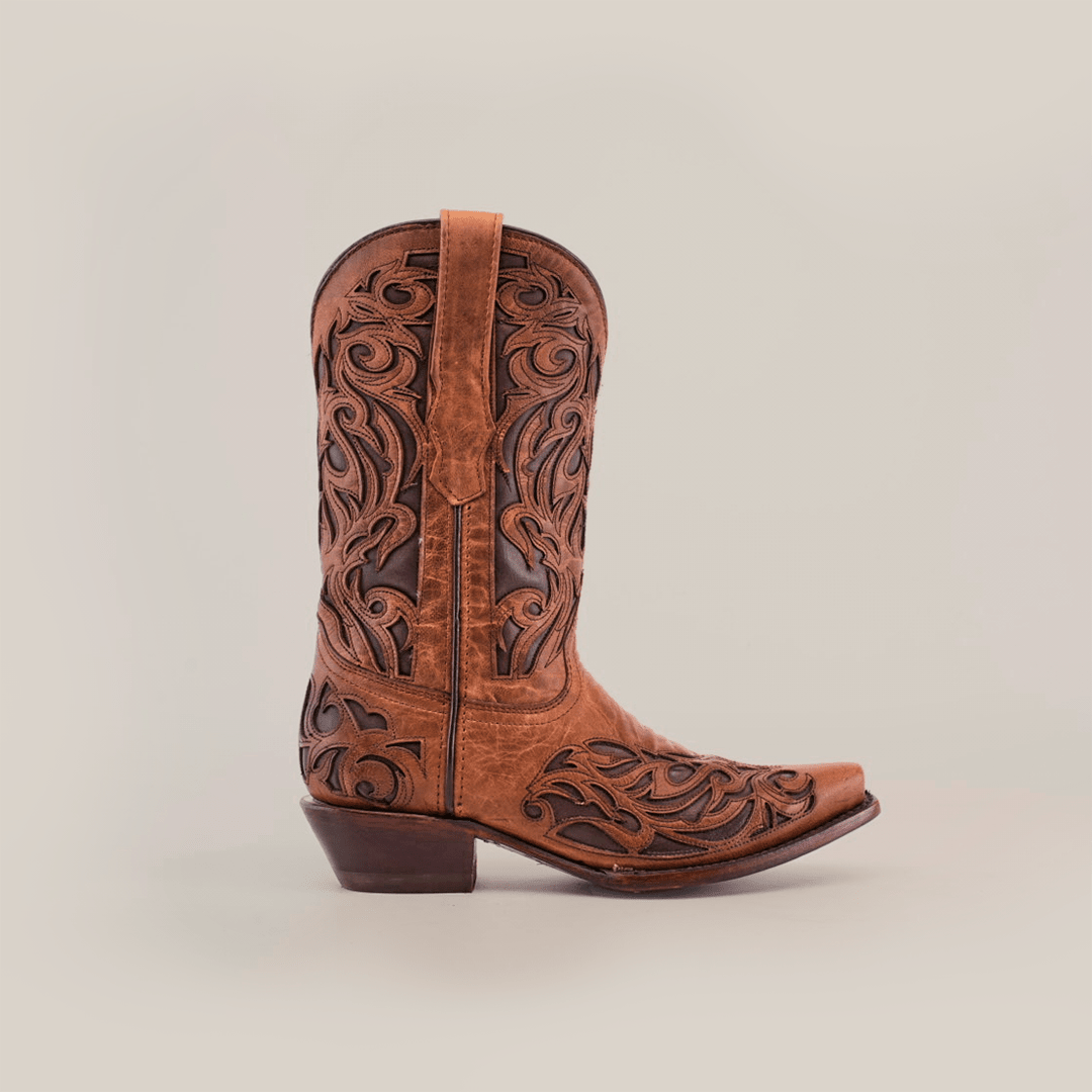 Triva - Sierra Orix Cowgirl Boots - Short Shaft - Snip Toe (E769) - Gomez Western Wear