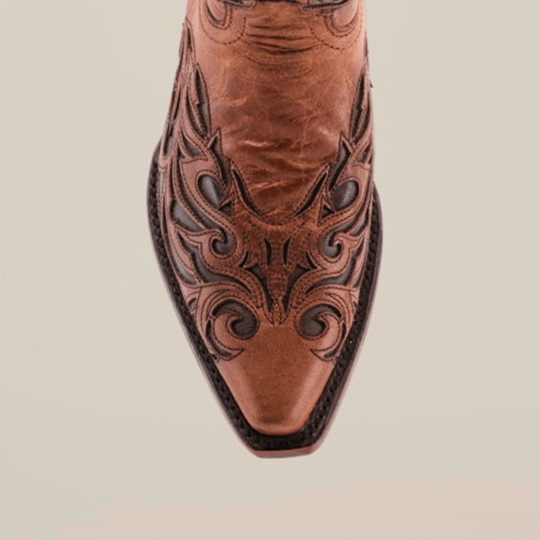 Triva - Sierra Orix Cowgirl Boots - Short Shaft - Snip Toe (E769) - Gomez Western Wear
