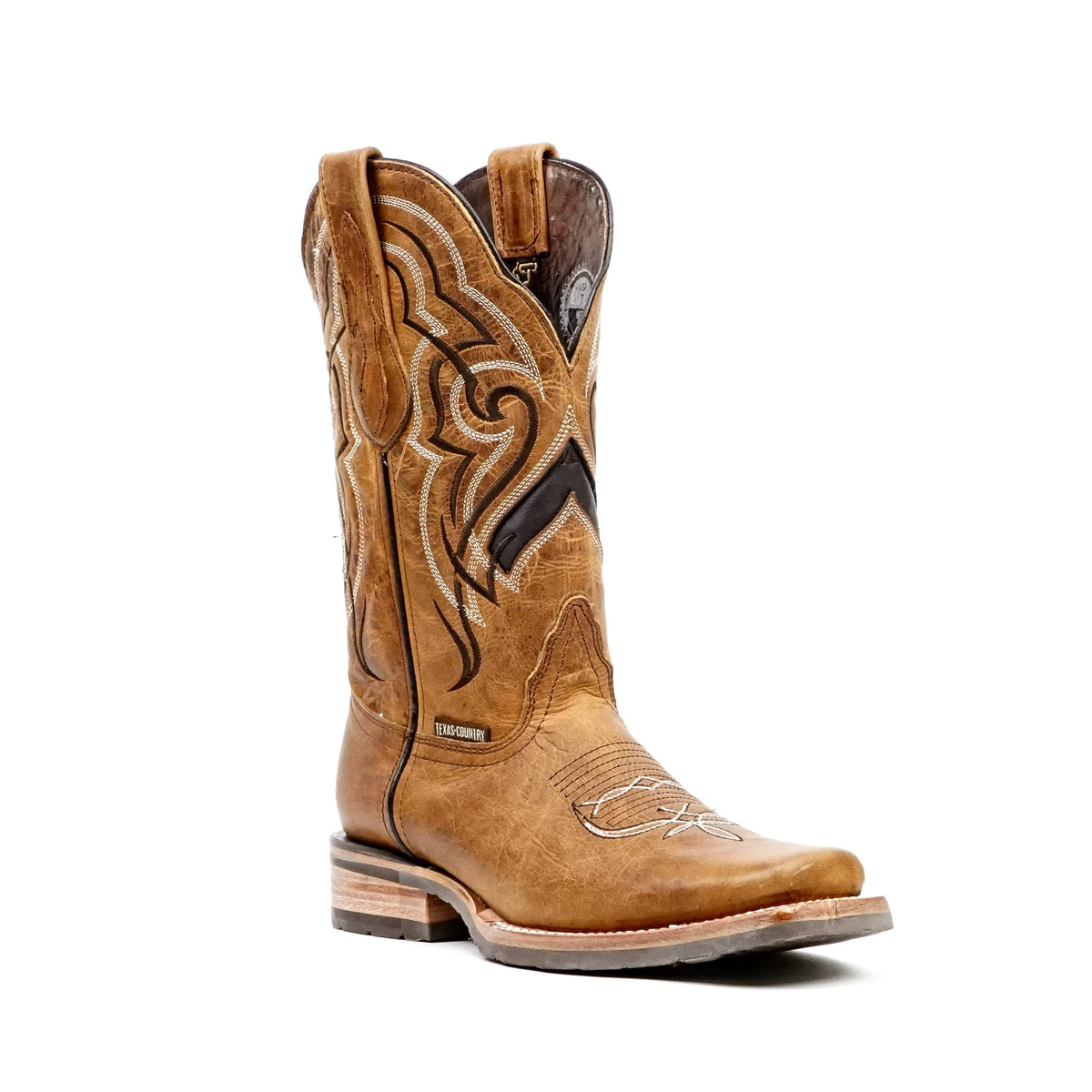 Wild Mustard Cowboy Boots - Slip-Resistant Sole - Rodeo Toe (E470) - Gomez Western Wear