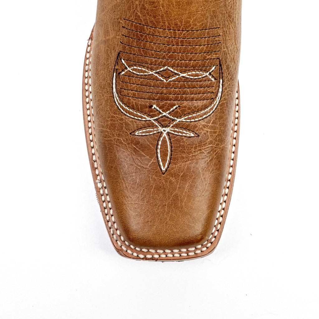 Wild Mustard Cowboy Boots - Slip-Resistant Sole - Rodeo Toe (E470) - Gomez Western Wear
