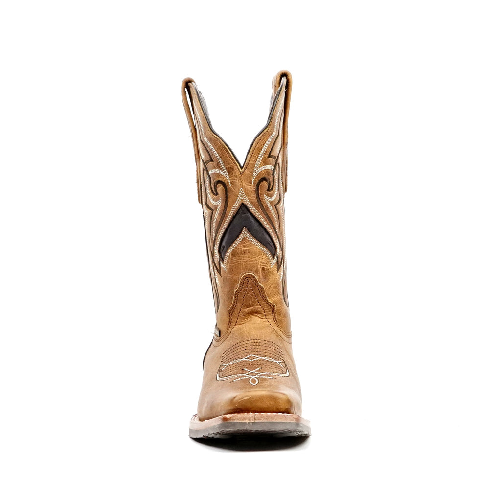 Wild Mustard Cowboy Boots - Slip-Resistant Sole - Rodeo Toe (E470) - Gomez Western Wear