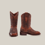 Yennis Brick Square Toe - Kids Boots - Gomez Western Wear