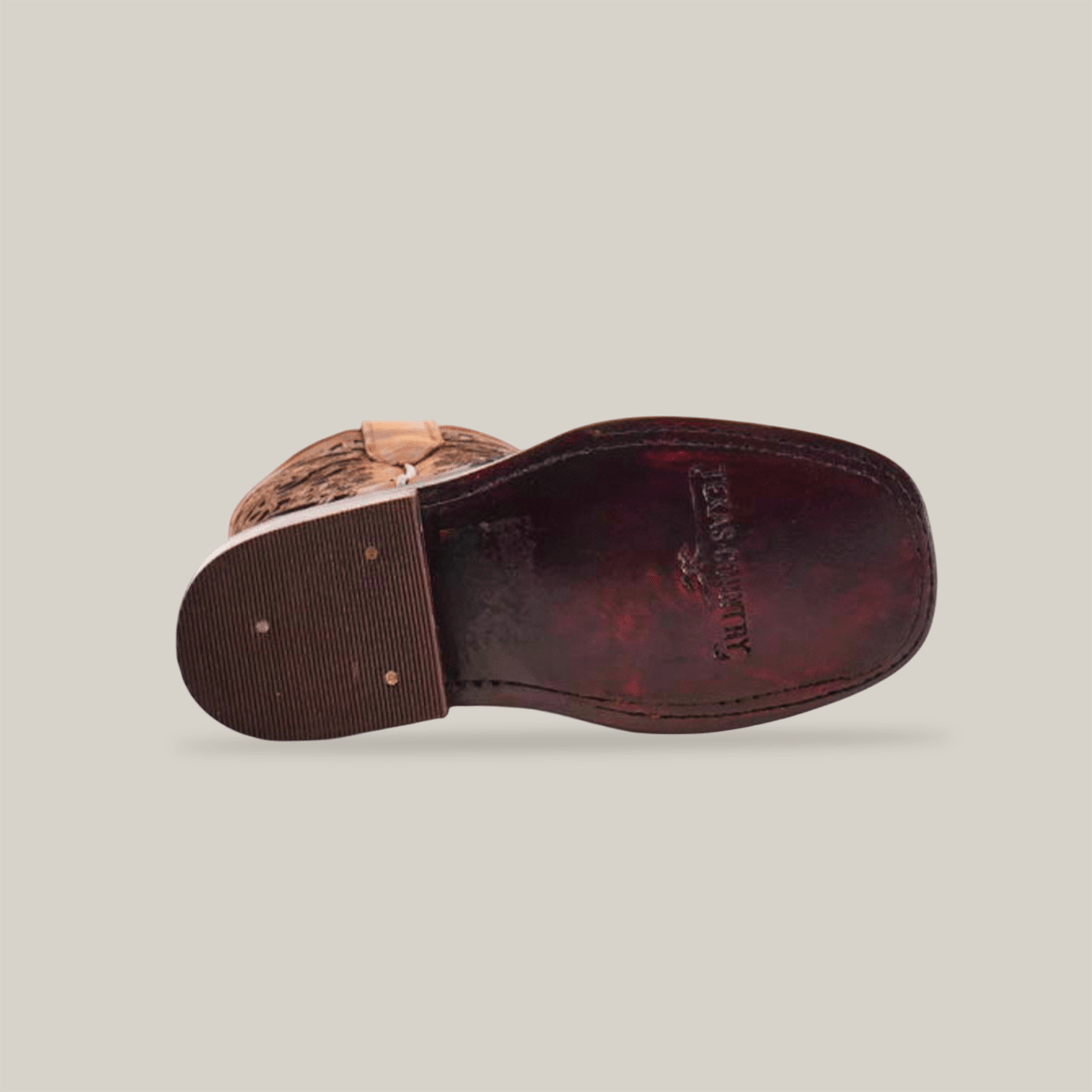 Yennis Brick Square Toe - Kids Boots - Gomez Western Wear